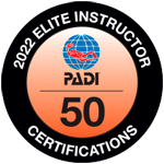 PADI Instructor Elite 2023
