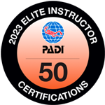PADI Instructor Elite 2023
